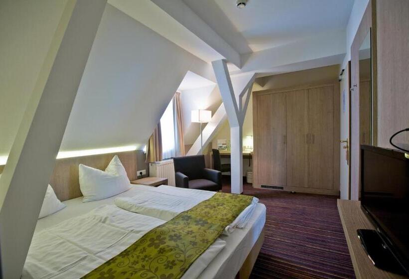 חדר סטנדרט יחיד, Rathaushotels Oberwiesenthal All Inclusive