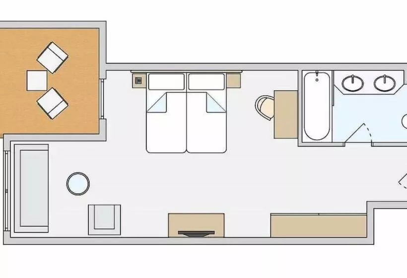 اتاق استاندارد یک نفره, Robinson Arosa   Adults Only