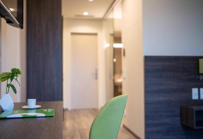 חדר סטנדרט יחיד מותאם לאדם עם מוגבלויות, Eee Hotel Gunskirchen