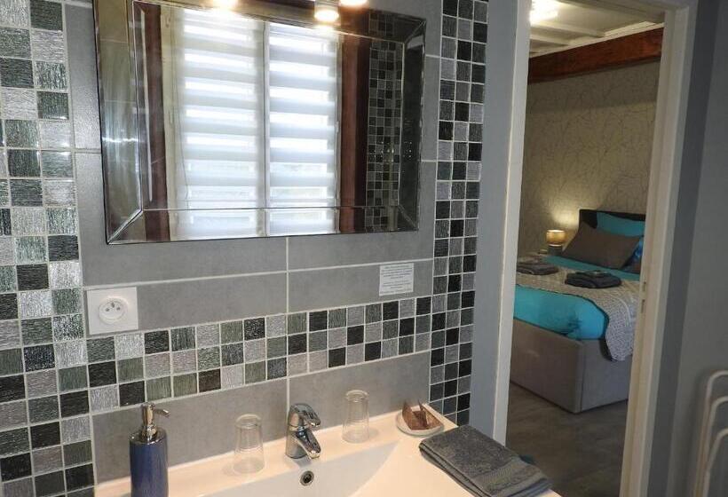 带花园景观的标准三人间, La Dame Fines