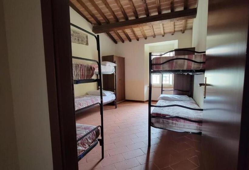اتاق چهار تخته با دستشویی مشترک, Locanda Francescana