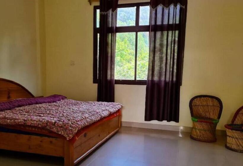 이코노미 룸, Goroomgo Kanara Hotel Bhimtal   Parking Facilities   Excellent Service