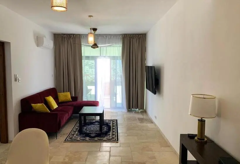 バルコニー付き1ベッドルームアパートメント, Alladin Boutique Beach Hotel And Spa Zanzibar
