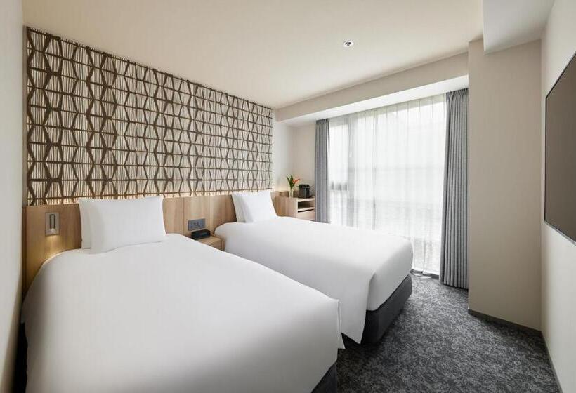 디럭스 룸 도시 전망, Oakwood Hotel Oike Kyoto