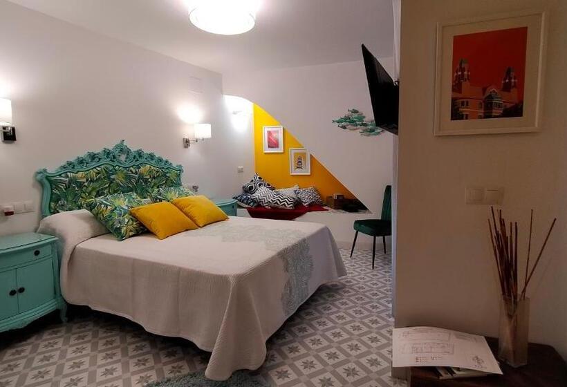 חדר סטנדרט נוף לגינה, Blaucel Cafè I Habitacions