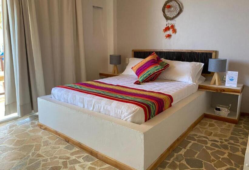 חדר דלוקס עם מרפסת, Casa Sattva  Bed & Breakfast