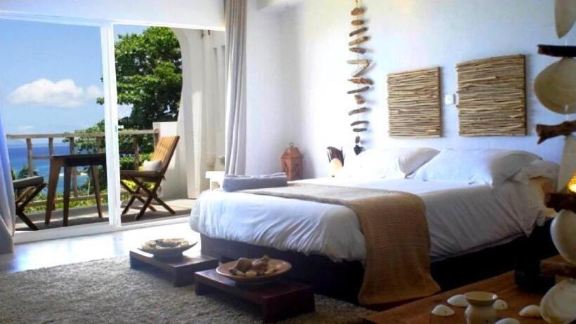 اتاق لوکس با چشم‌انداز, Bliss Boutique Hotel Seychelles