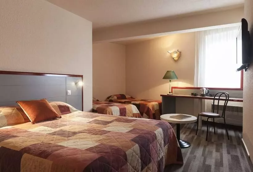 ファミリールーム, The Originals City, Hôtel Le Forum, Strasbourg Nord