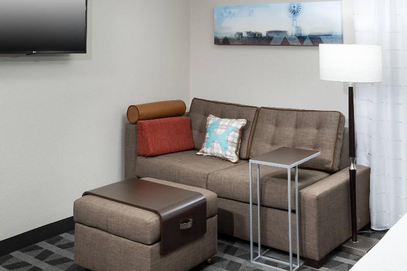带大床的标准工作室, Towneplace Suites Fort Worth Downtown
