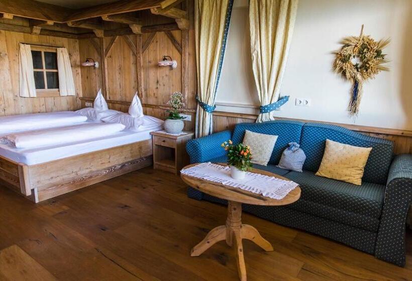 חדר משפחתי נוף להרים, Tschögglbergerhof