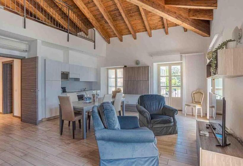 شقة بغرفتي نوم, Maioliche Apartments Griante