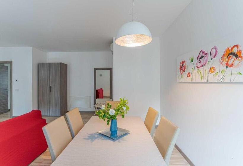 شقة ديلوكس غرفة واحدة, Maioliche Apartments Griante