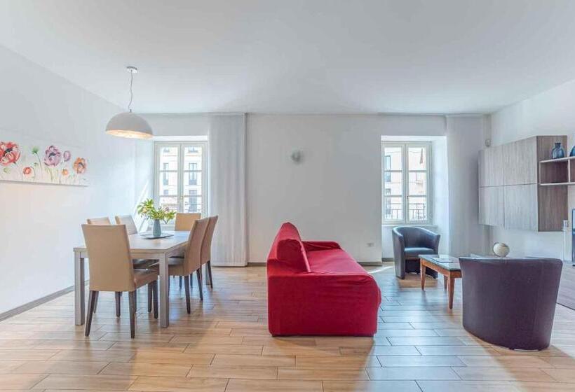 شقة ديلوكس غرفة واحدة, Maioliche Apartments Griante