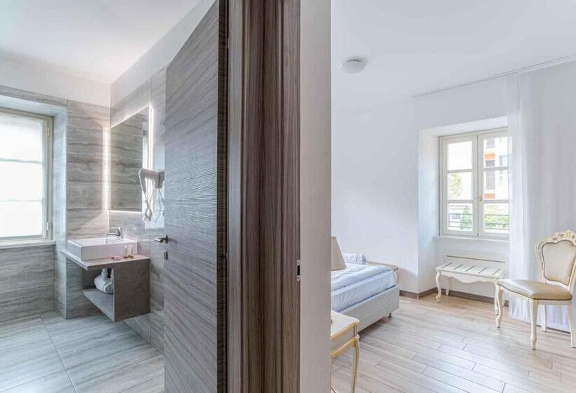 شقة ديلوكس غرفة واحدة, Maioliche Apartments Griante