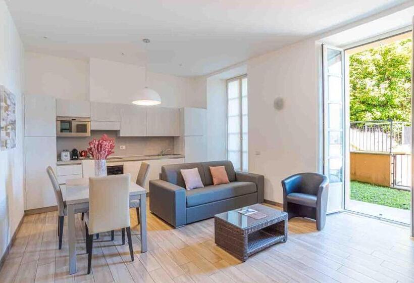 شقة بغرفة نوم واحدة, Maioliche Apartments Griante