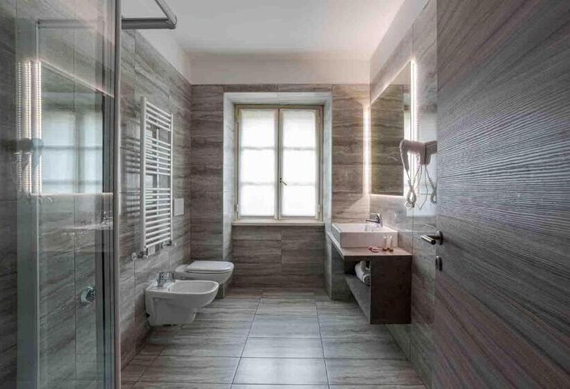 شقة ديلوكس غرفة واحدة, Maioliche Apartments Griante