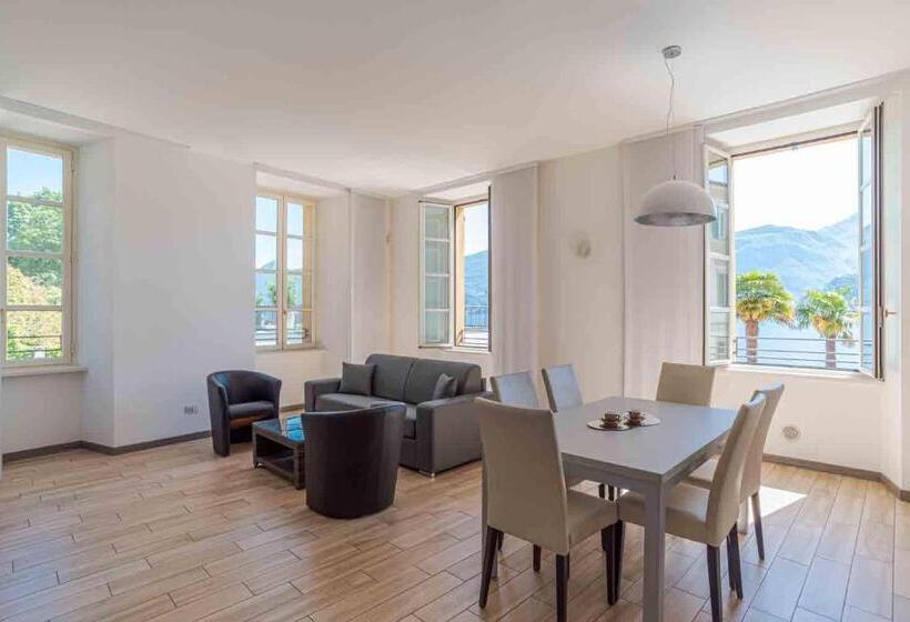 شقة بغرفة نوم واحدة, Maioliche Apartments Griante