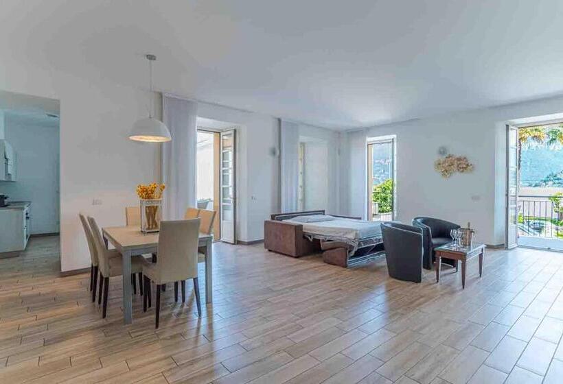 شقة بغرفة نوم واحدة, Maioliche Apartments Griante