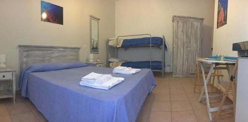 Quarto Quádruplo Estandar, Blu Rooms Marettimo