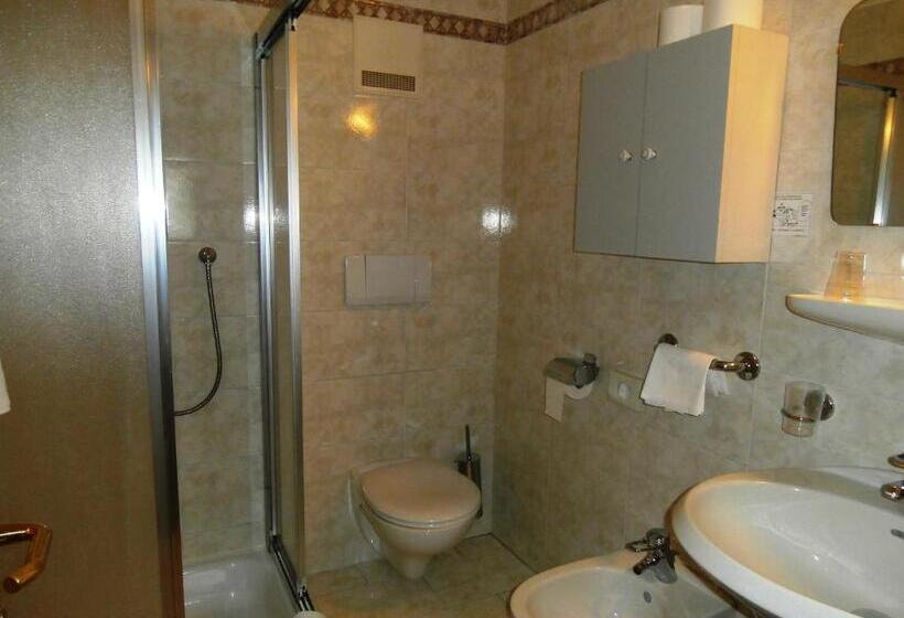 带阳台的标准单人间, Piccolo Hotel Gurschler