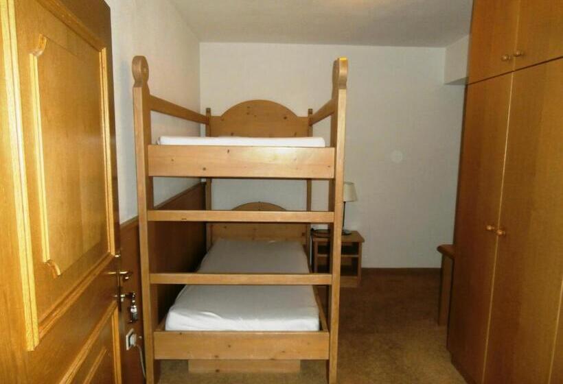 带阳台标准四人间, Piccolo Hotel Gurschler