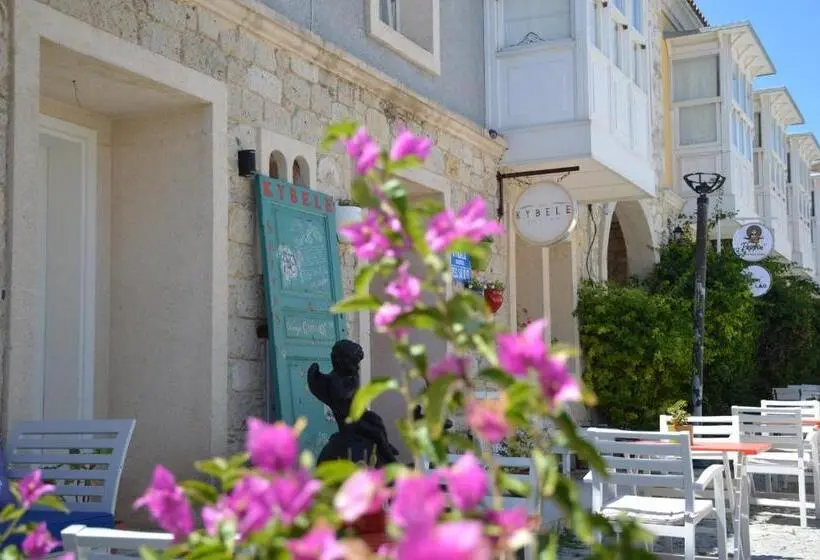 اتاق استاندارد با چشم‌انداز استخر, Kybele Suites Alaçatı