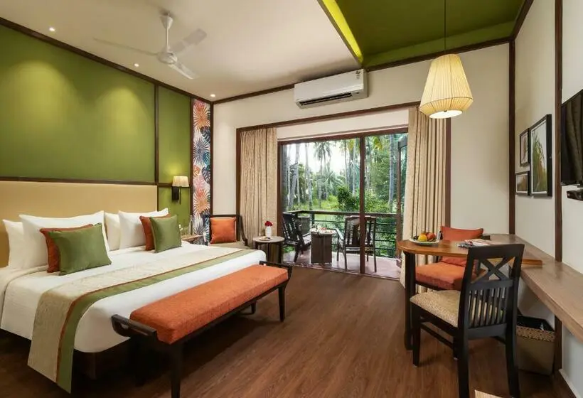 バルコニー付きデラックスルーム, Rvr Sarovar Portico