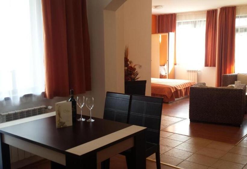 발코니가 있는 2 베드룸 아파트, Apart Hotel Flora Residence Daisy