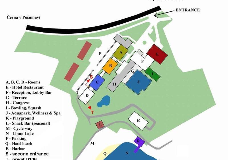 패밀리 룸, Lipno Wellness - Frymburk Hotel Private Family Room