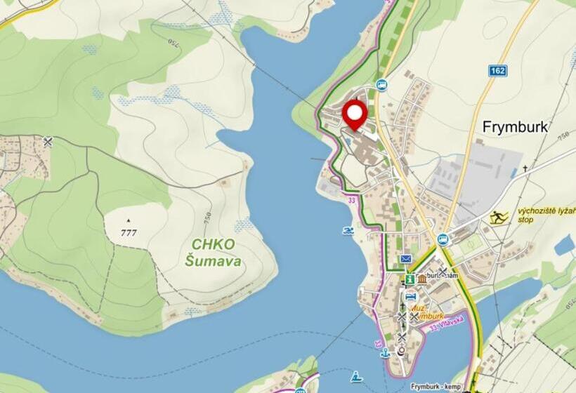 패밀리 룸, Lipno Wellness - Frymburk Hotel Private Family Room