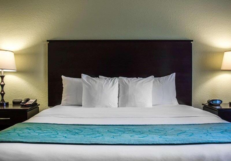 מיטת קינג בסוויטה, Hampton Inn By Hilton Tampa Fairgrounds Casino