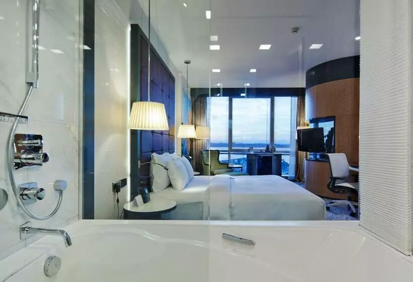 キングサイズベッドのデラックスルーム, Doubletree By Hilton Istanbulmoda