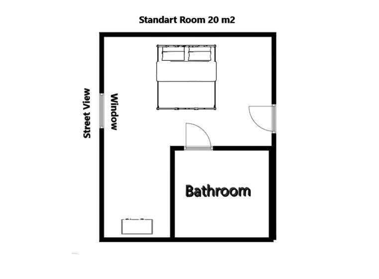 اتاق استاندارد, Lausos Hotel Sultanahmet