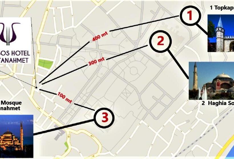 اتاق استاندارد یک نفره, Lausos Hotel Sultanahmet