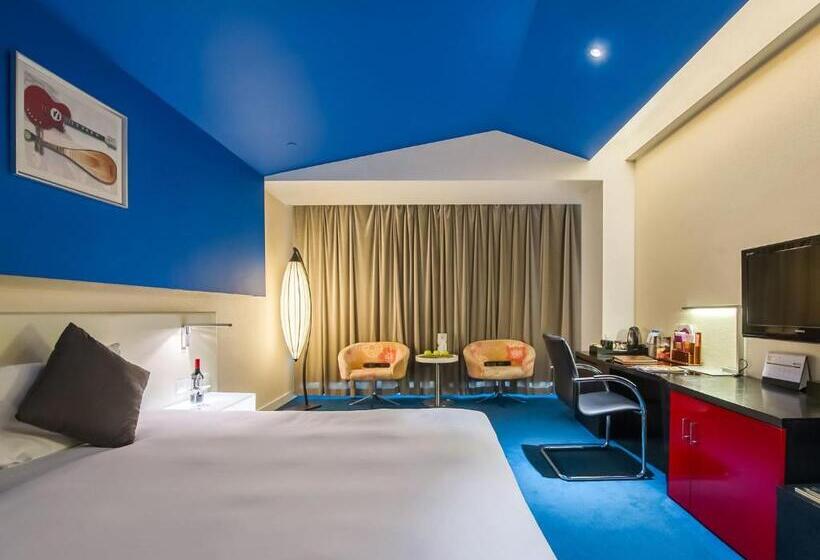 غرفة ديلوكس سرير كينج, Soul Suzhou