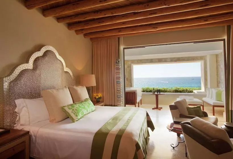 اتاق استاندارد با تخت دوبل و چشم‌انداز دریا, Waldorf Astoria Los Cabos Pedregal