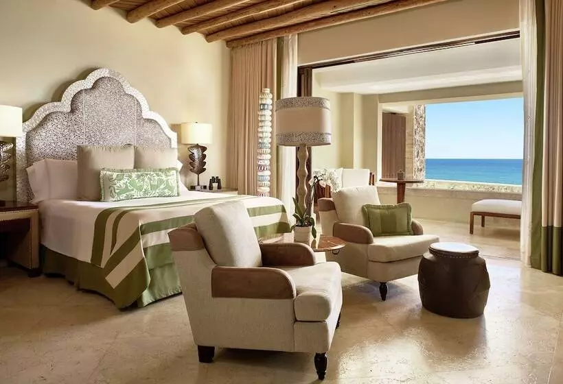 اتاق لوکس با چشم‌انداز دریا, Waldorf Astoria Los Cabos Pedregal
