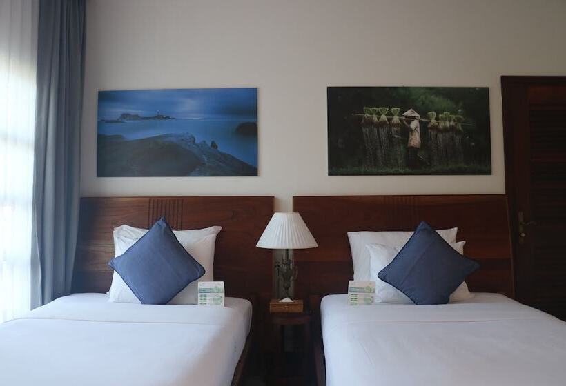 اتاق لوکس با چشم‌انداز باغ, Allezboo Beach Resort & Spa