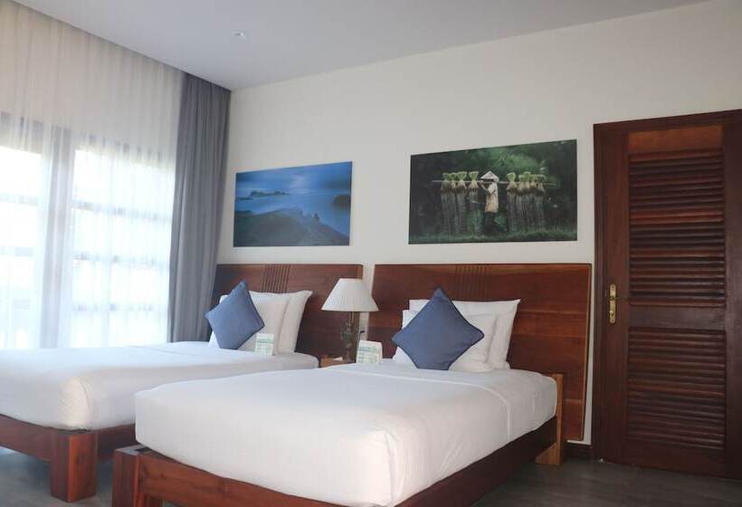 اتاق لوکس با چشم‌انداز باغ, Allezboo Beach Resort & Spa