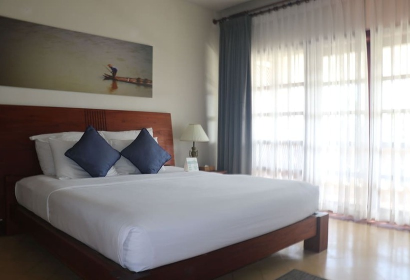 اتاق لوکس با چشم‌انداز باغ, Allezboo Beach Resort & Spa