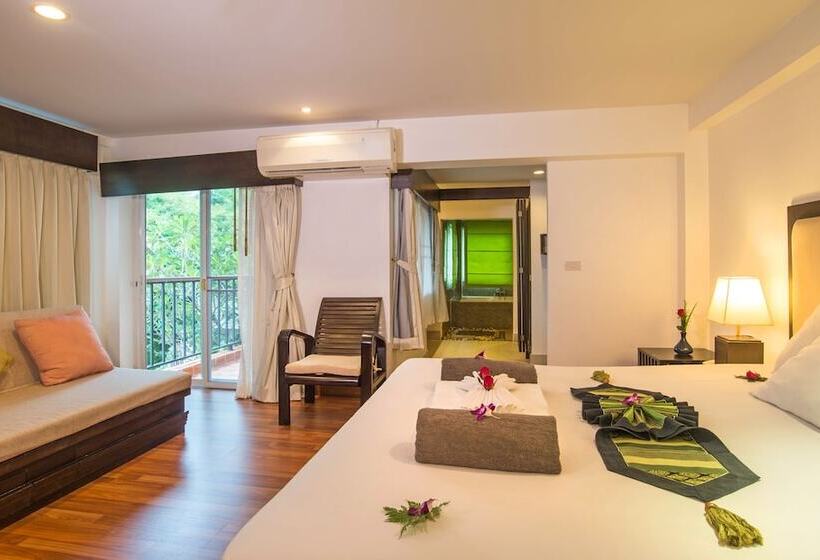 プールの見えるデラックスルーム, Aonang All Seasons Beach Resort