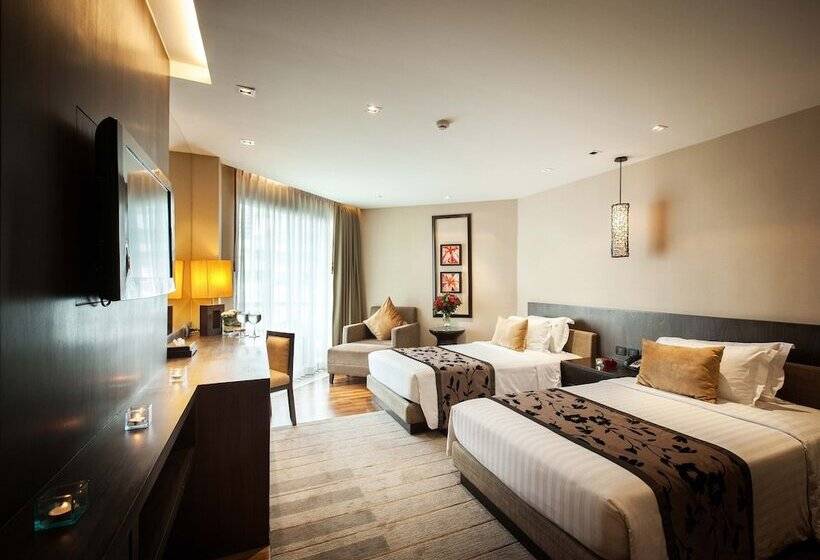 디럭스 룸, Aone Pattaya Beach Resort