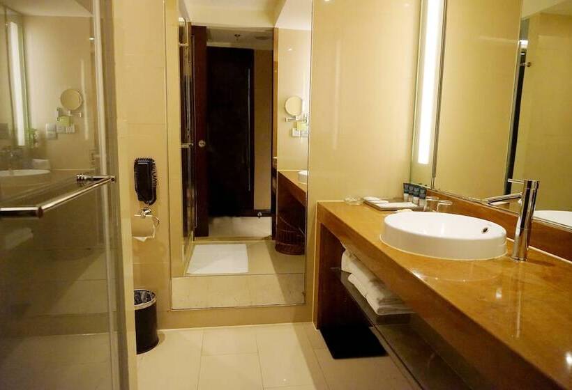 스탠다드 룸 더블 침대 2개, Four Points By Sheraton Hangzhou, Binjiang