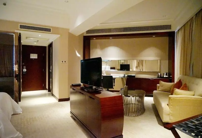 ２ダブルベッドのスタンダードルーム, Four Points By Sheraton Hangzhou, Binjiang