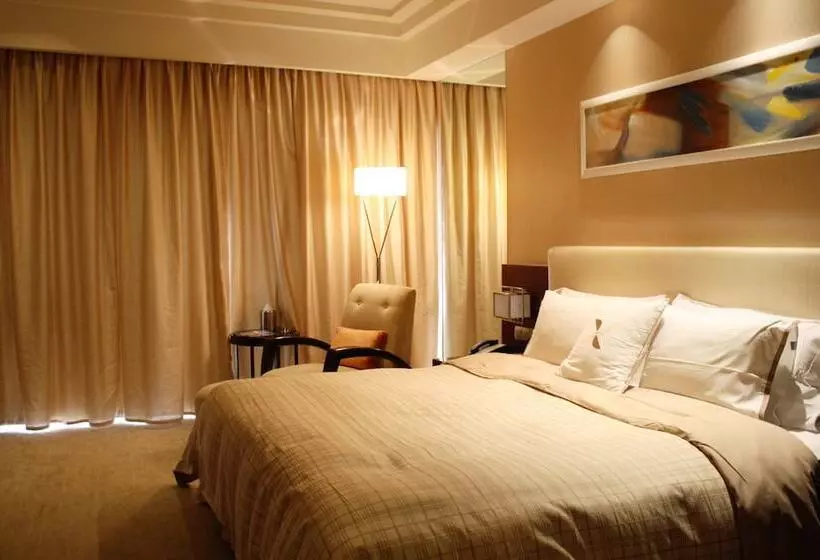 ２ダブルベッドのスタンダードルーム, Four Points By Sheraton Hangzhou, Binjiang