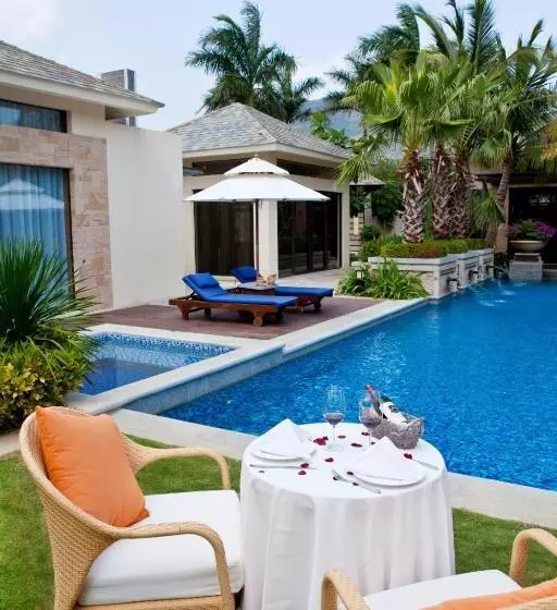 Huvila, 1 makuuhuone ja uima-allas, Grand Metropark Villa Resort Sanya Yalong Bay