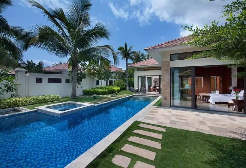 Huvila, 1 makuuhuone ja uima-allas, Grand Metropark Villa Resort Sanya Yalong Bay