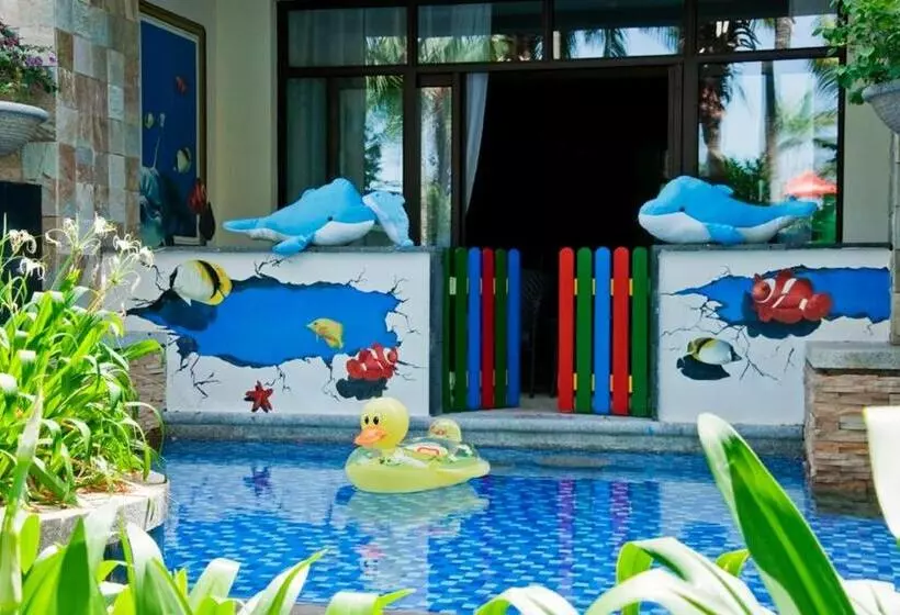 Deluxe-perhehuone, Grand Metropark Villa Resort Sanya Yalong Bay