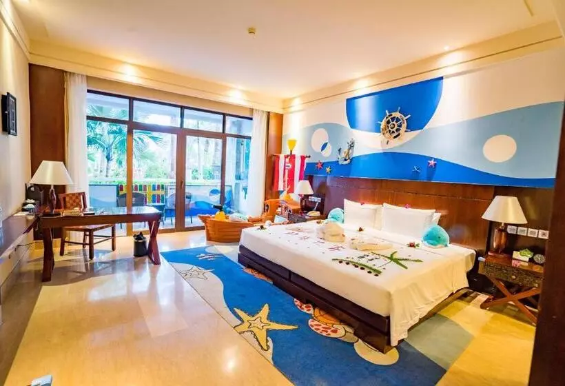 Deluxe-perhehuone, Grand Metropark Villa Resort Sanya Yalong Bay