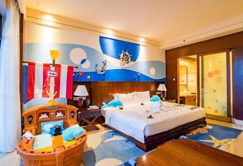 Deluxe-perhehuone, Grand Metropark Villa Resort Sanya Yalong Bay